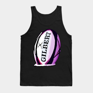 rugby ball pop art Tank Top